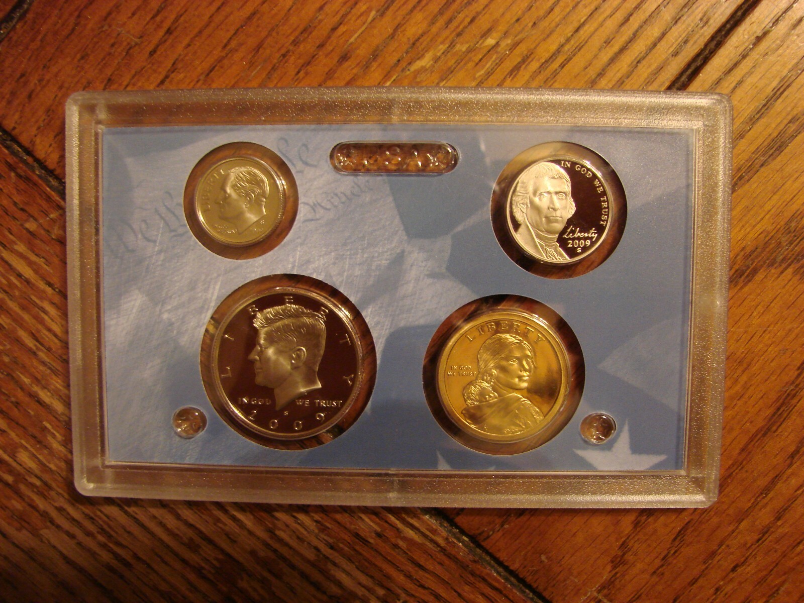 2009-S UNITED STATES MINT PROOF (18) COIN SET WITH COA, BOX