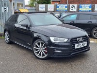 2015 Audi A3 2.0 TDI 184 QUATTRO BLACK EDITION S LINE S TRONIC PAN ROOF TOP SPEC
