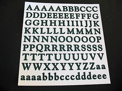 CREATIVE MEMORIES LARGE ABC/123 ALPHABET LETTERS; AWESOME COLORS
