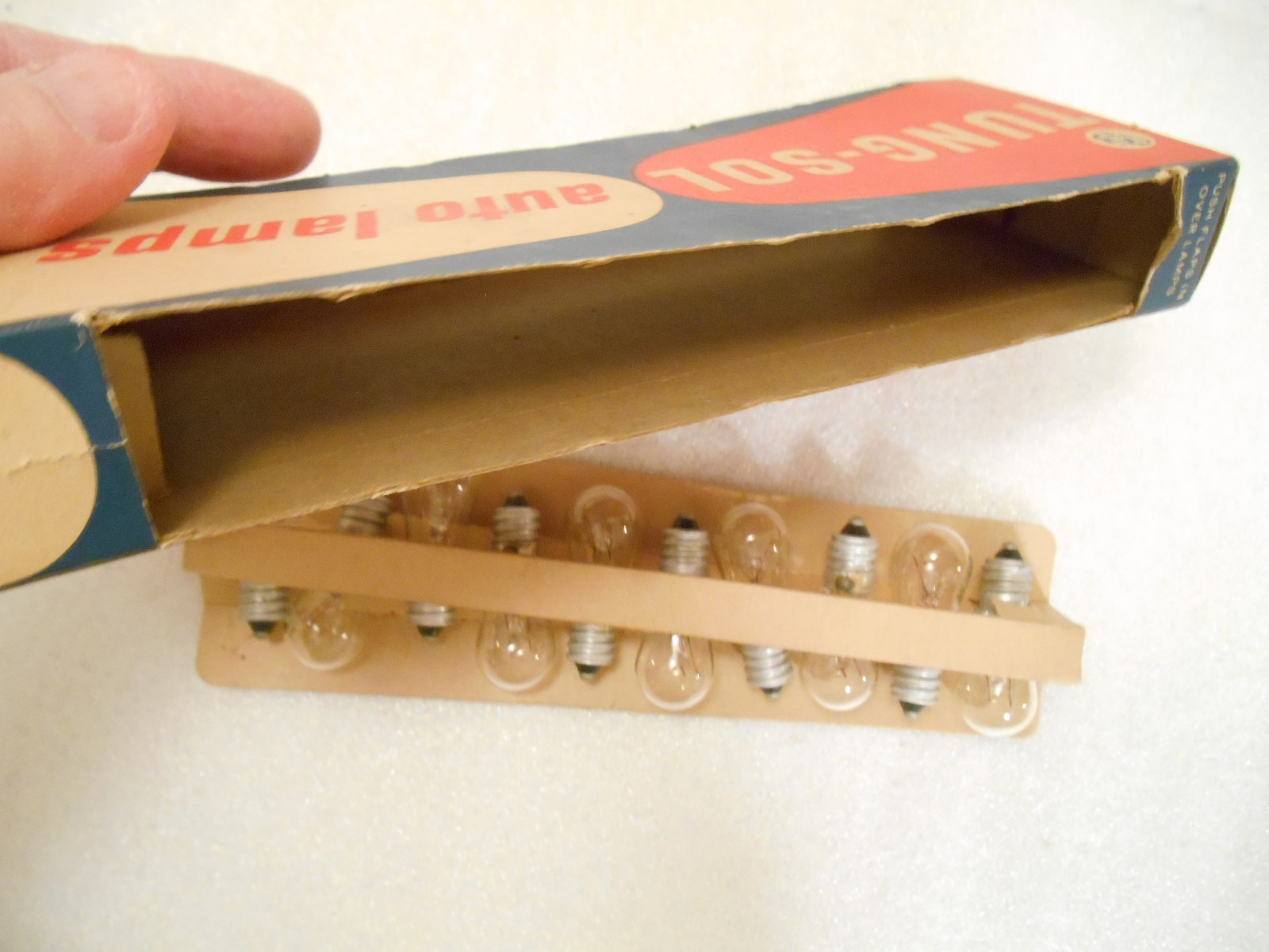 10 NIB Tung-Sol 6S6 6W Miniature Incandescent Lamp Light Candelabra Bulbs 115V