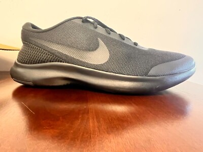 NIKE FLEX EXPERIENCE RN 7 BLACK NEW ATHLETIC SHOES - SIZE 14W - FREE SHIPPING