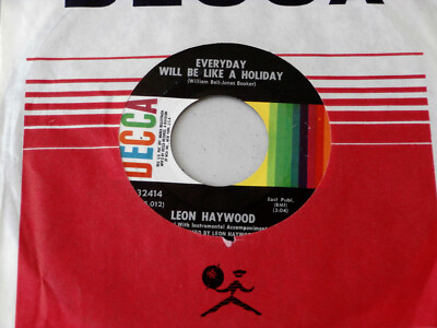 LEON HAYWOOD~ BLUES GET OFF MY SHOULDER~ MINT~ EVERYDAY WILL BE LIKE A ~SOUL