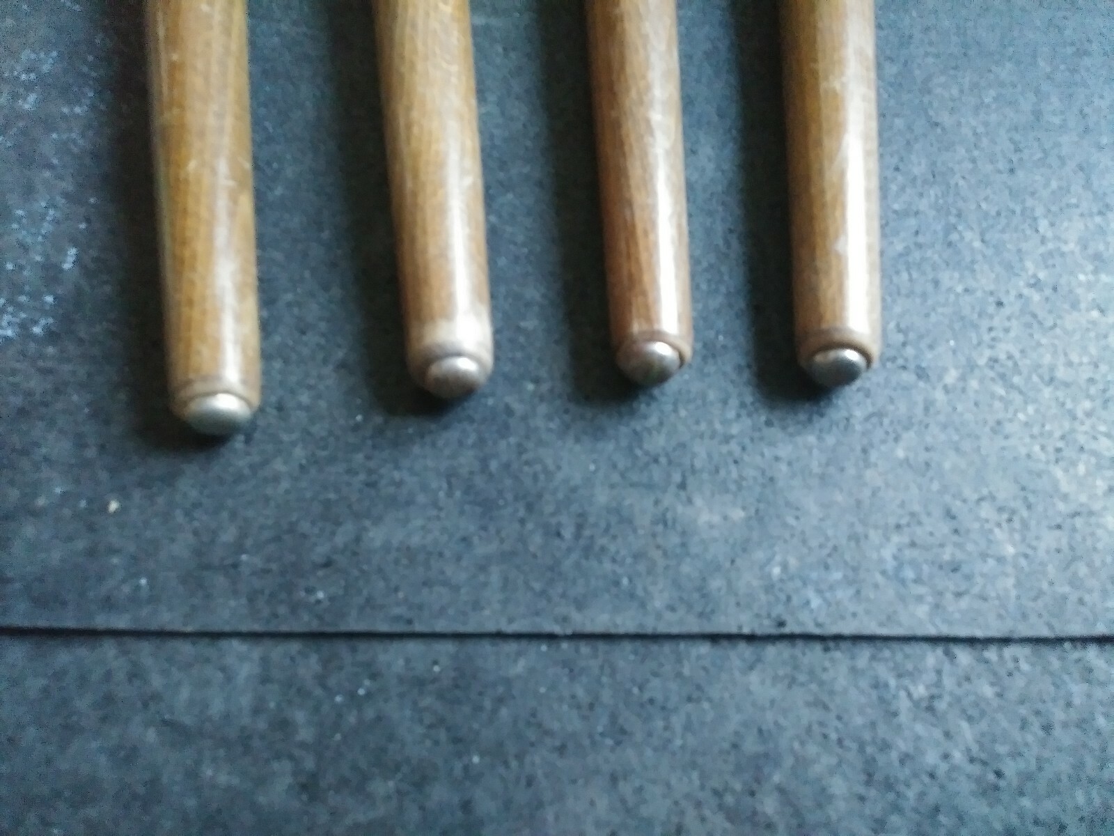 Modern Mid Century Set 4 13 Inch Tapered Wood Vintage Legs Table Furniture