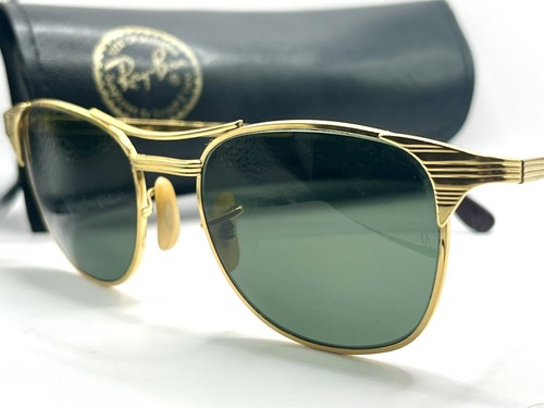SHINER　レイバン B&L RAYBAN USA ヴィンテージ Vintage 1980's B&L Ray Ban Signet W0387 Sunglasses & Case