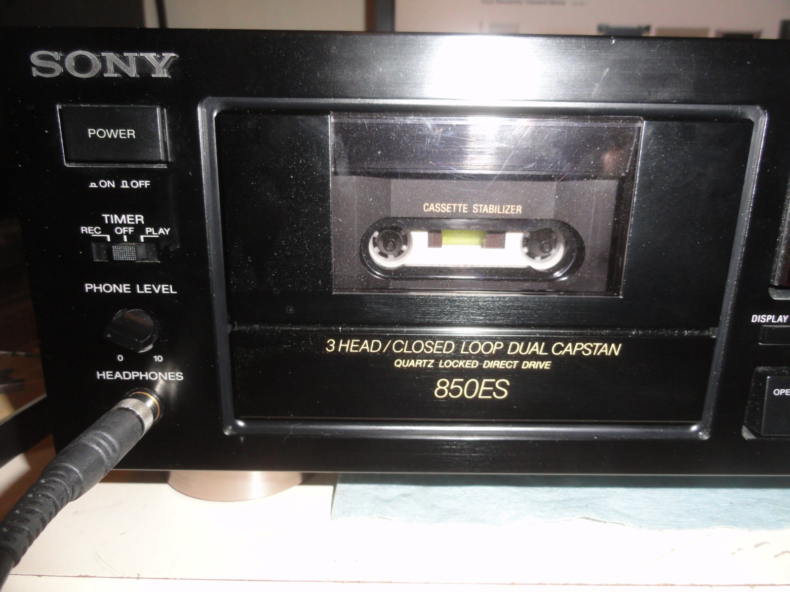 Sony TC-K850ES 3 head Quartz locked Direct Drive