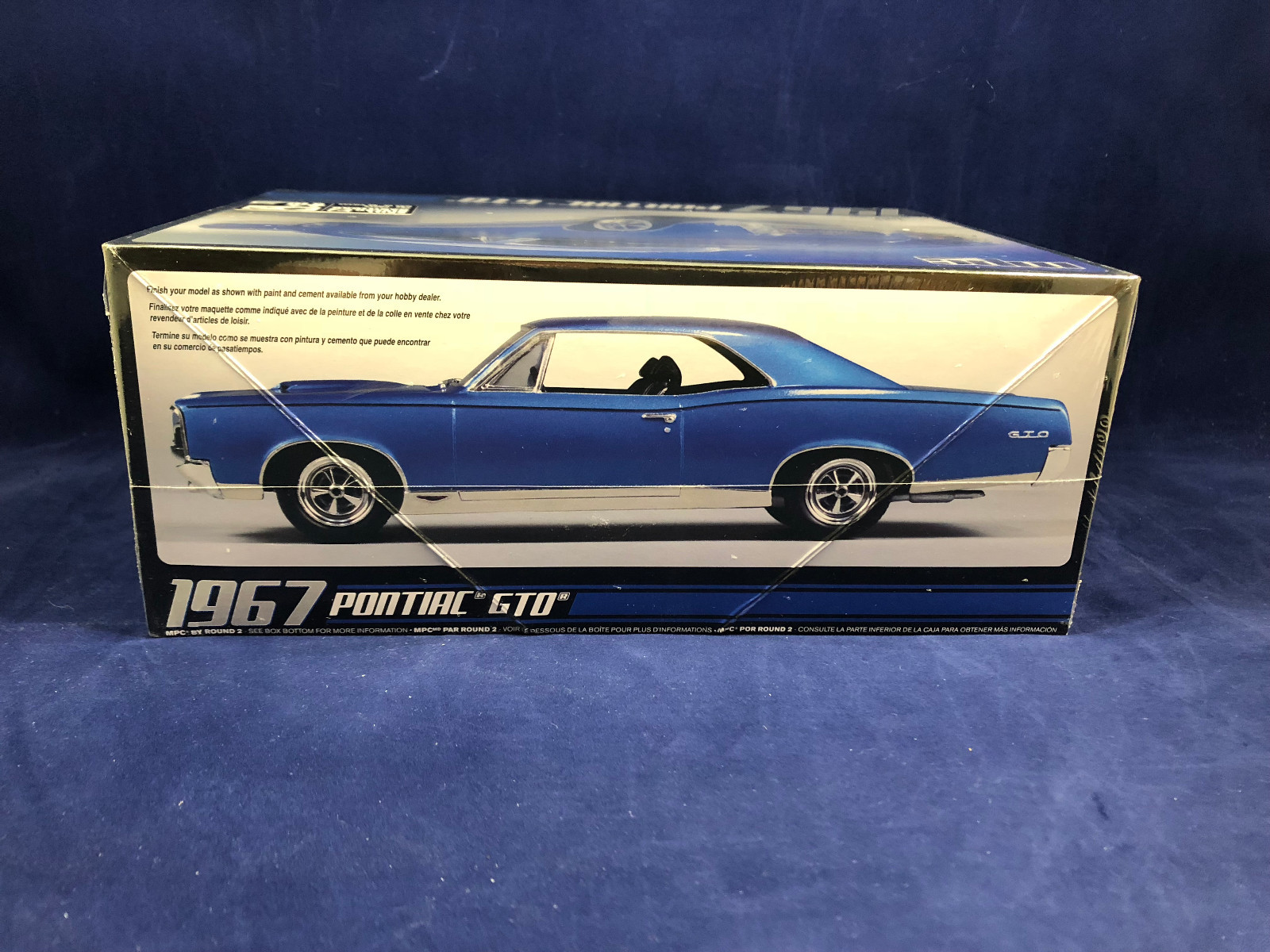 MPC 1967 Pontiac GTO 1:25 Scale Plastic Model Kit 710 New in Factory Box