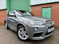 2013 (63) BMW X3 3.0 XDRIVE 35D M SPORT AUTO 83,000 MILES IMMACULATE GLASS ROOF