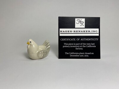 Hagen Renaker #536 A-2040 Angular Hen NOS Last of the Factory Stock 2021 