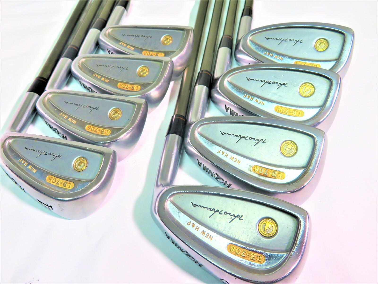 [M1] ホンマ　アイアン　6本セット(4~9番) LB-708 3星 Yahoo!オークション - HONMA ホンマ ゴルフ LB-708 アイアン