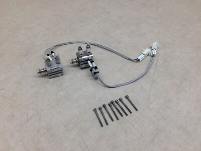 Lot of 2 SMC Cylinders CDQSB16-10D 1.0MPA with D-A93V Sensors
