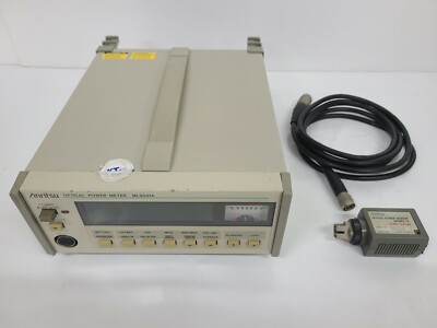 Anritsu　光パワーメータ　ML910B ANRITSU ML910B UW30341◇Anritsu/アンリツ ML910B+MA9802A+MA9302A 光パワー