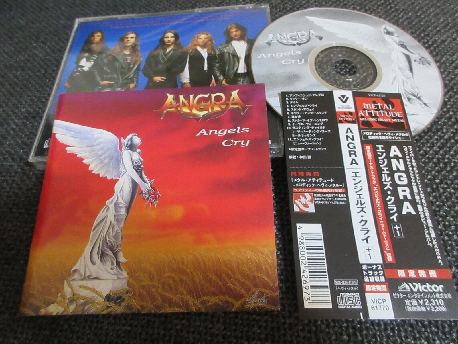 ANGRA / angels cry +1 /JAPAN LTD CD OBI ANGRA / angels cry +1 /JAPAN LTD CD OBI