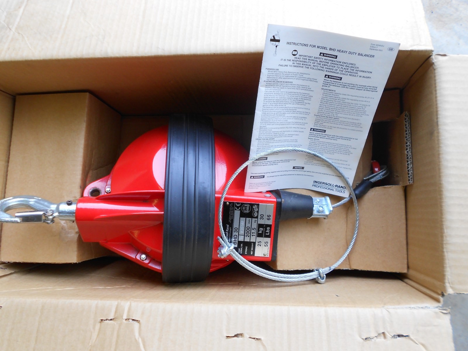 Ingersoll Rand Balancer BHD 30