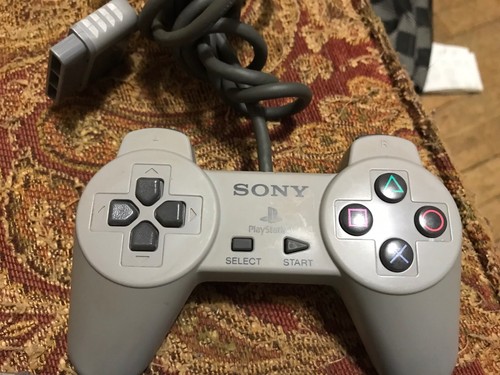 PlayStation 1 Console Complete SCPH-5501 Gray Original PS1 Bundle