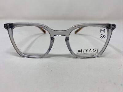 Miyagi Eyewear Italy Parker 2668 COL 2 49-21-145 Clear Eyeglasses Frame CH02