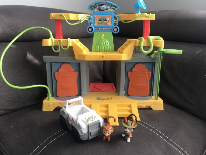 paw patrol jungle rescue monkey temple