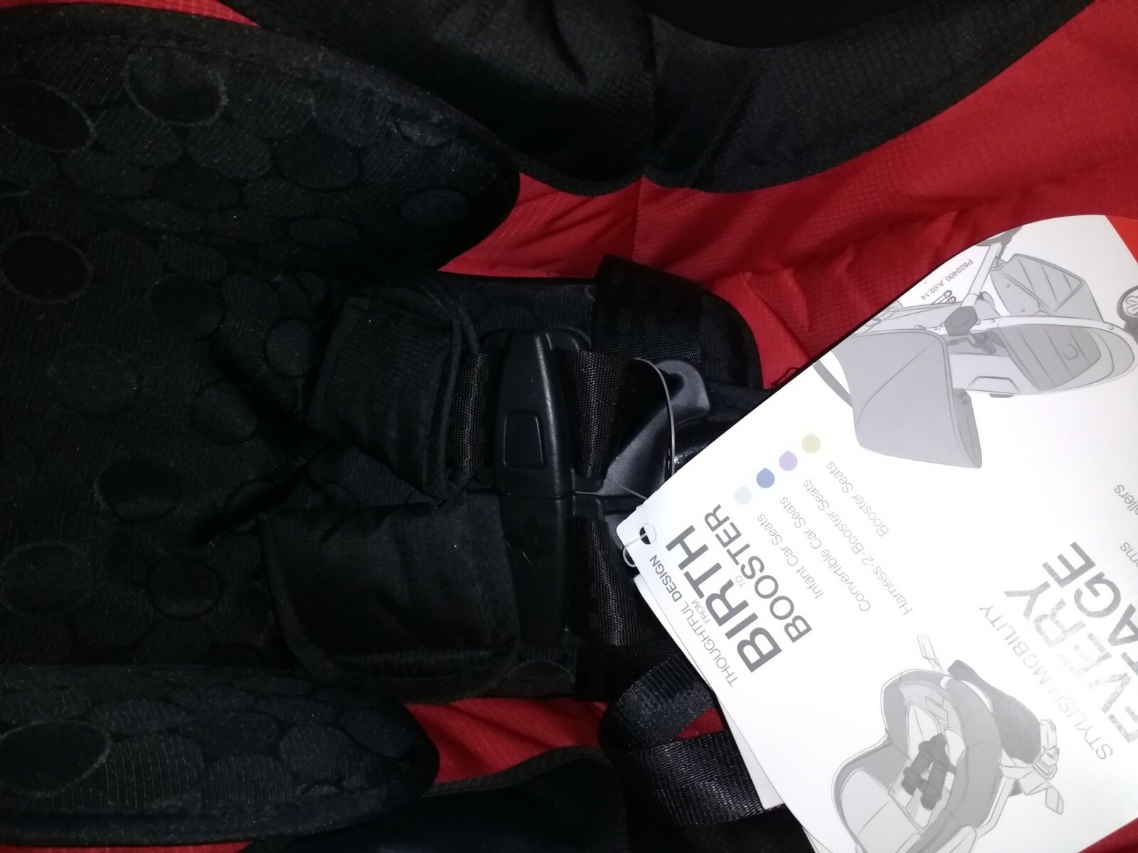 Britax B Safe 35 Infant Car Seat + Base Click & Go Baby Safety Chair Cardinal