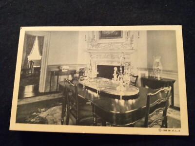 The Dining Room at Mount Vernon Ladie's Association of the Union - Old Postcard