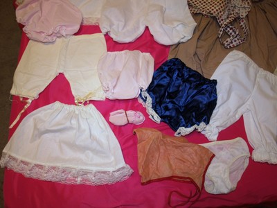 Vintage Doll Clothes Clothing Lot #2, mostly for bigger dolls