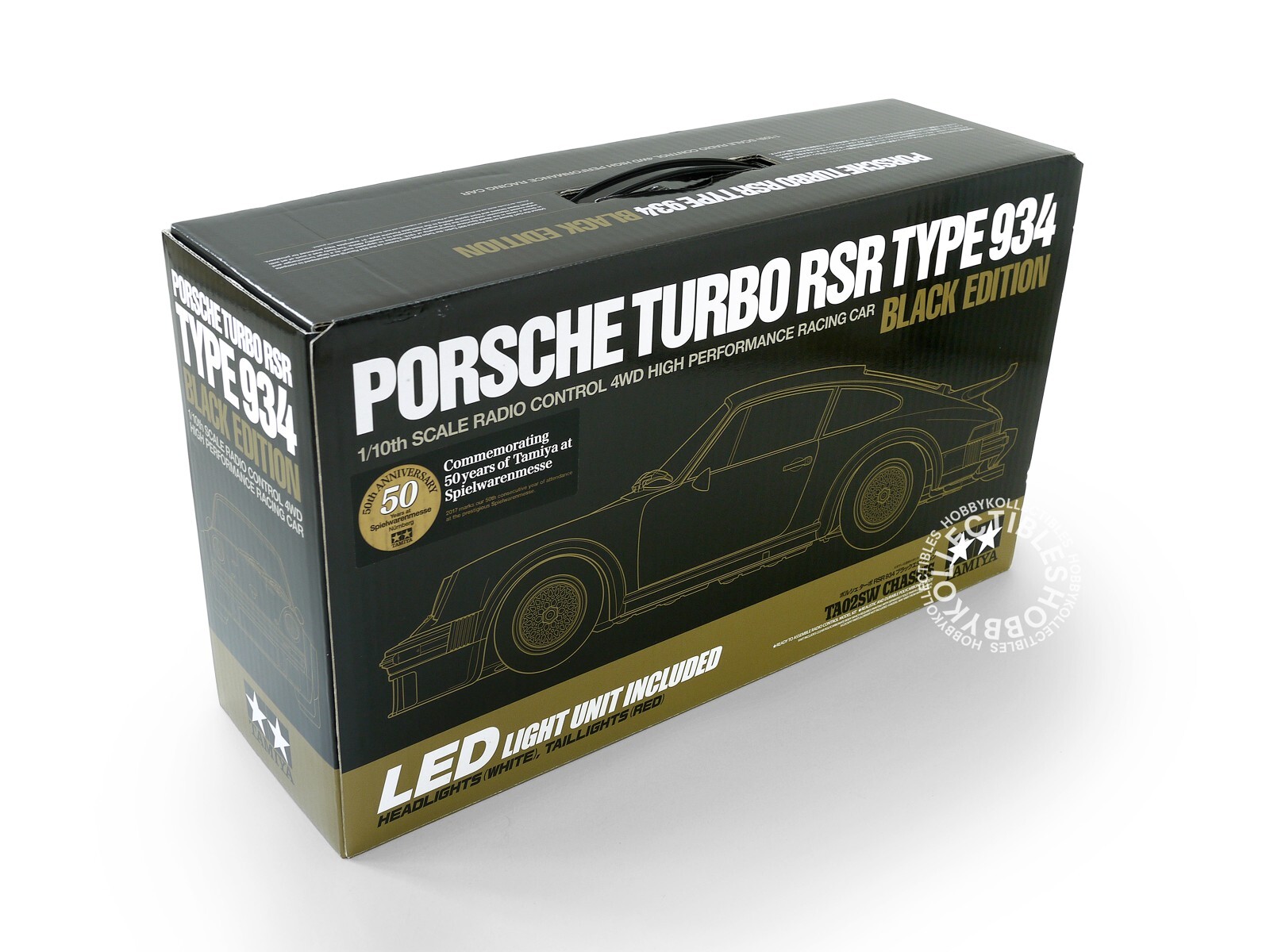 Tamiya 1/10 RC Porsche 934 #47362 TA02SW Chassis 50th Anniv Tamiya 1/10 RC Porsche 934 #47362 TA02SW Chassis 50th Anniv