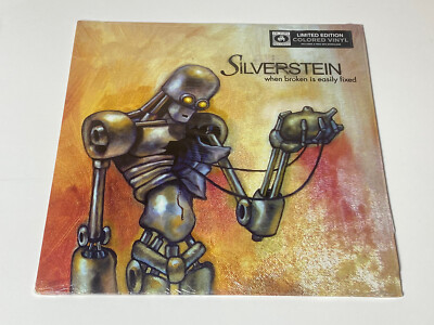 SILVERSTEIN When Broken Is Easily Fixed LP Orange 2014 Vinyl Record
