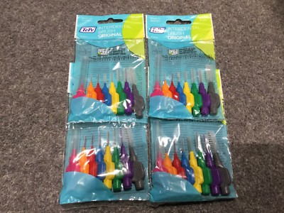 Tooth Picks Tepe Interdental Brushes Mixed Size Pack x 4 Packs