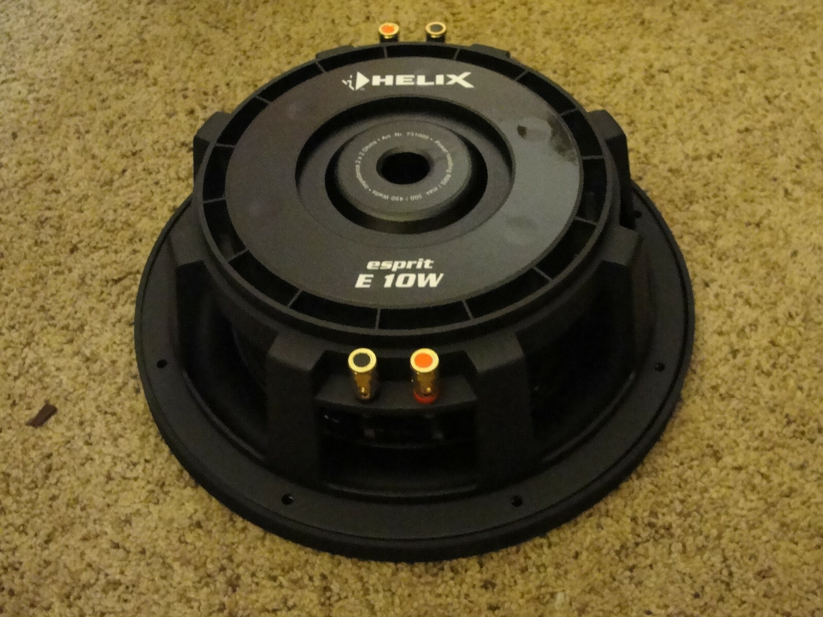 Helix E 10W Shallow mount subwoofer, Dual 2-ohm, NEW! Never Installed!!!
