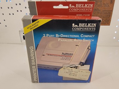NEW Belkin Components Reversible Parallel Auto Switch Model F1U109 (1993)