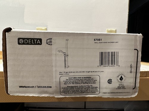 Delta 57051 1.75 GPM Dryden Hand Shower Package - Chrome