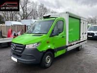 MERCEDES SPRINTER 314 CDI L2H1 FRIDGE FREEZER CHASSIS CAB 2019 69 REG EURO6 ULEZ