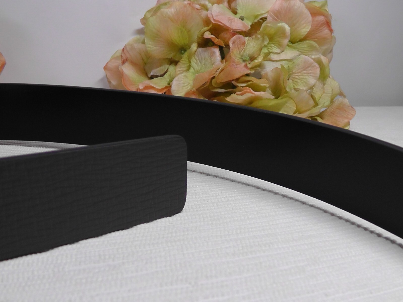 Pre-owned Ferragamo Salvatore  Men's Black/gray Leather Reversible Belt Size 34 / 34 Inches