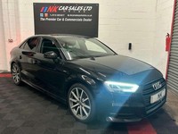 2017 Audi A3 1.4 TFSI Black Edition 4dr SALOON PETROL Manual