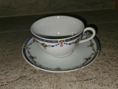 Formal Dinnerware English Bone China Floral Soup Bowls Set of 6 Red Yellow Paragon Double Handled Soup Bowls with Saucers