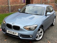 2015 BMW 1 Series 2.0 118d Sport Euro 5 (s/s) 5dr HATCHBACK Diesel Manual