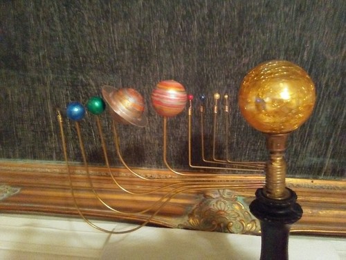 Antiqued Orrery-Planetarium Solar system by SCarolina Artist, Will S. Anderson