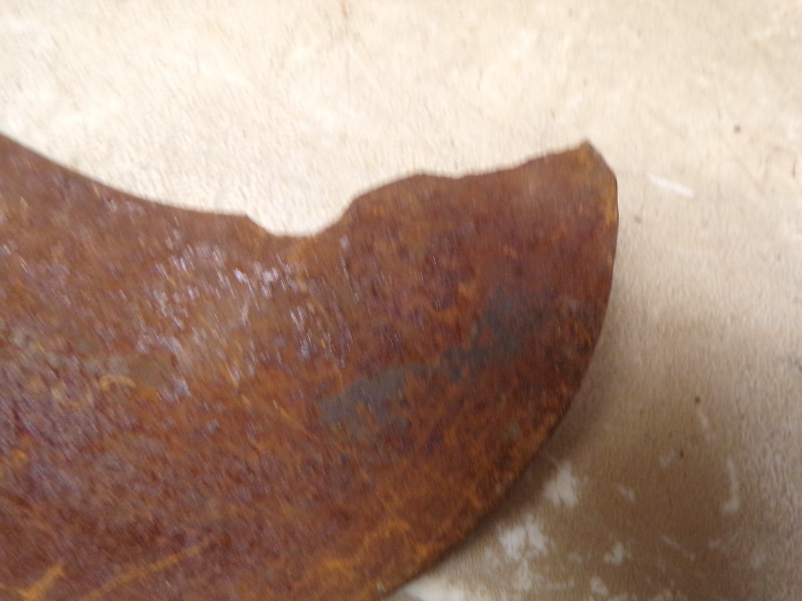 Old Brush or Gedge Axe Head stamped A Maynard
