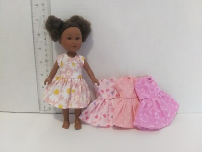 6-7'' Doll Clothes made to fit MINI A Girl My Life D Princess-lot 4-dresses  B210