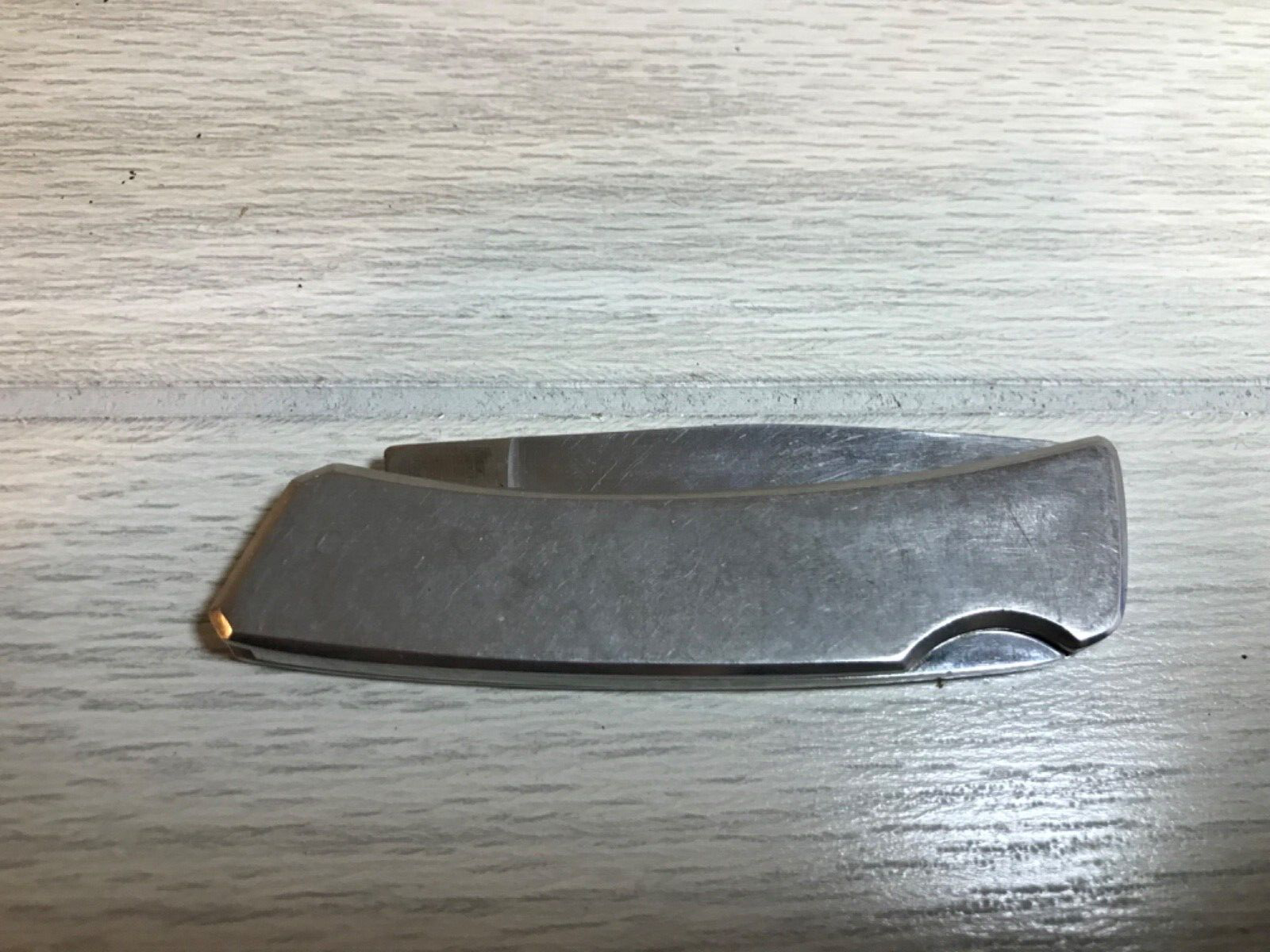 ショップ〜barred〜 Vintage #1813 Utica 440 All Stainless Lockback, Gentleman's