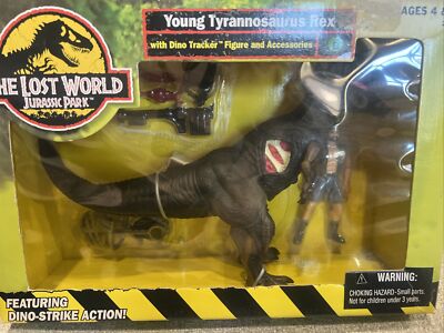 Jurassic Park Lost World ''Exclusives'' Young Tyrannosaurus Rex & Dino Tracker Set
