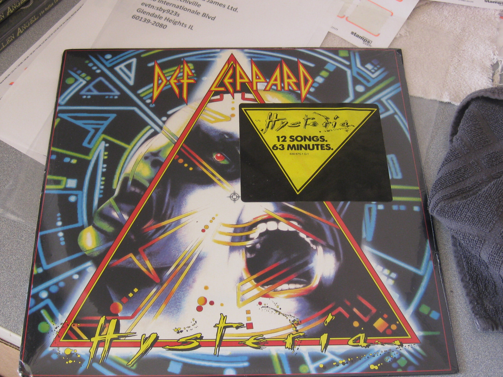 Def Leppard ‎– Hysteria (1987) Mercury ‎– 830 675-1 NEW