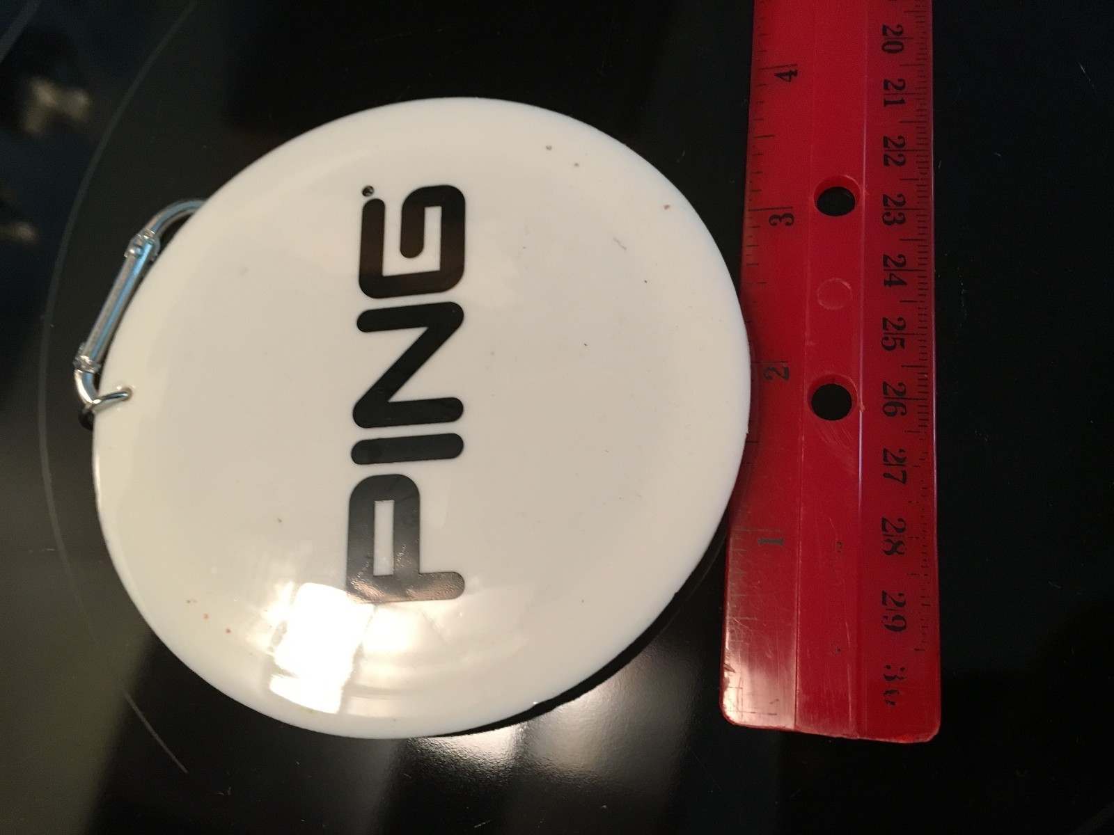 PING--vault 2.0 bag tag--putting TARGET--aid----------l@@k! used 1 time
