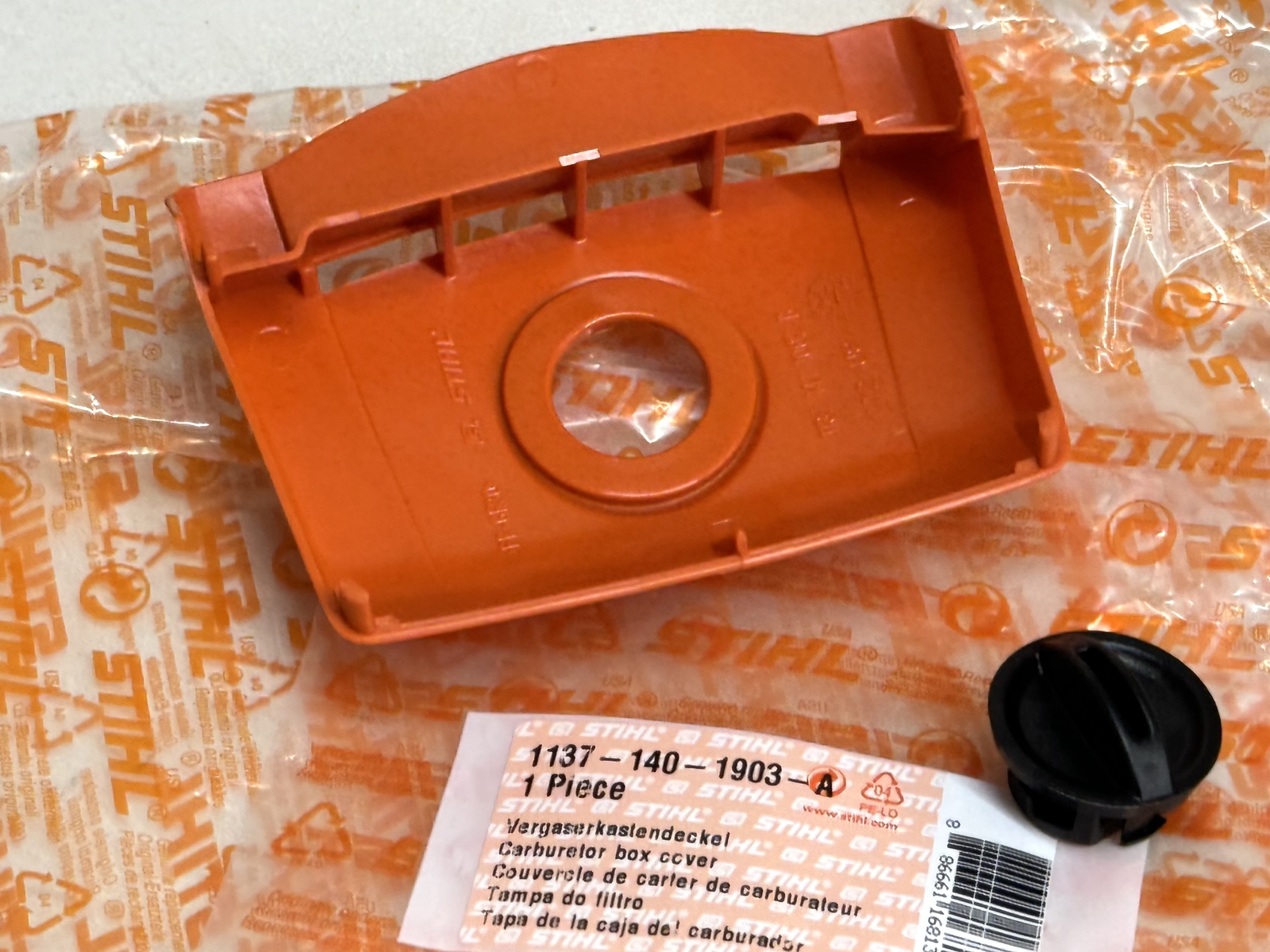 限定セール -SALE STIHL OEM CARB BOX COVER 1137 140 1903 MS193T MS194T MS193 T メンテナンス