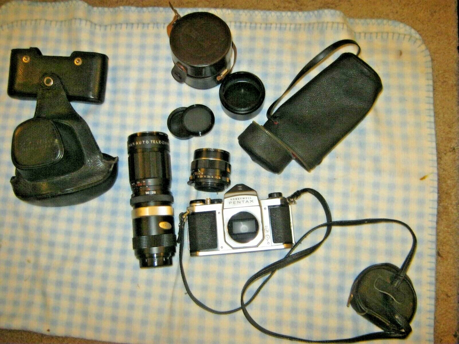 H1A # 591617 HONEYWELL PENTAX AND DIONAR AUTO TELE. ZOOM # 218094