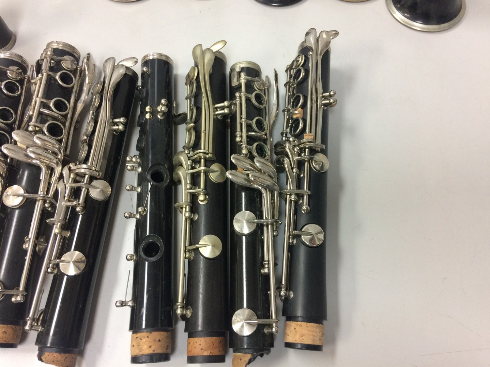 Lot of Clarinet Parts for Repair or Artistic Endeavor