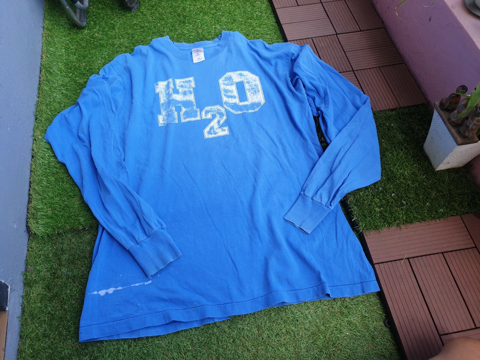 90s H2O ホッケーシャツ USA製 NY HC H×C L ハードコア 90s H2O ホッケーシャツ USA製 NY HC H×C L ハードコア Vintage
