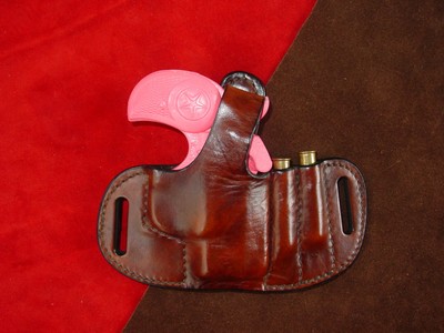 Made U.S.A. Left Handed Holster Leather Concealed Bond Arms Rowdy Derringer