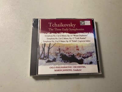 TCHAIKOVSKY THE THREE EARLY SYMPHONIES AUDIO MUSIC CD ALBUM 1997 NEW & SEALED
