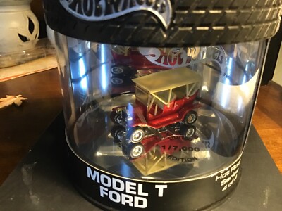 Hot Wheels Oil Can Hot Rod Series 4 of 4 Red Color Model T Ford Limited 1/7000