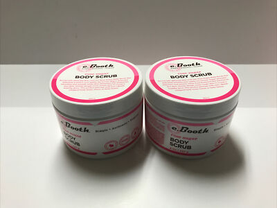 c.Booth ROSE Sugar Body Scrub 8oz Lot Of 2
