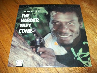 THE HARDER THEY COME Criterion Laserdisc LD WIDESCREEN VERY GOOD CONDITION RARE!